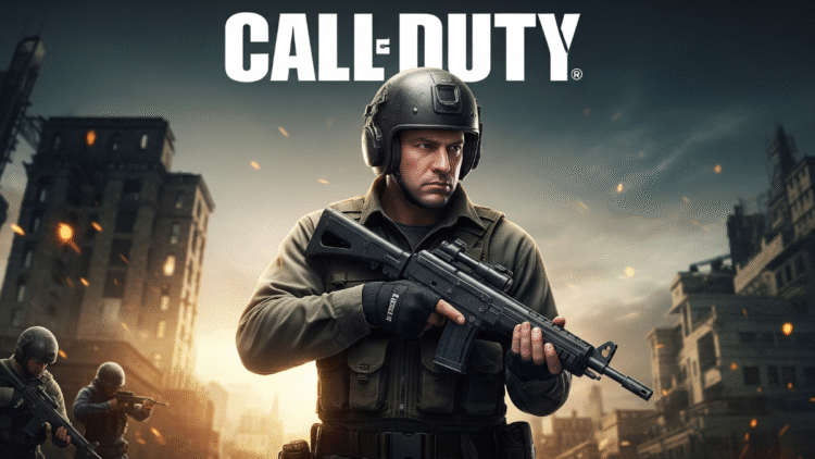 Call of Duty soldier artwork used in gaming blog post